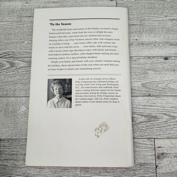 Holiday Entertaining Cookbook Booklet 1991 Vintage by Polly Clingerman - Picture 8 of 10